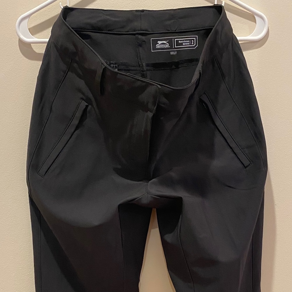 Women’s black Slazenger black golf pant